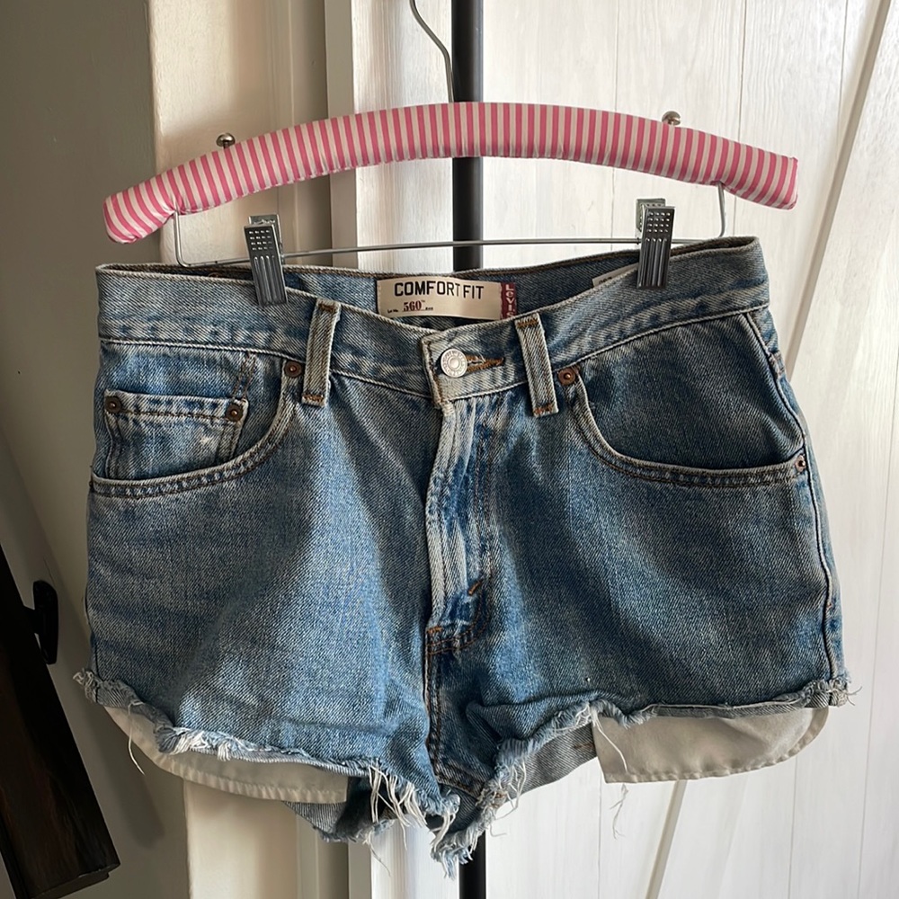 Levi’s 560 Comfort Fit Cut off Shorts